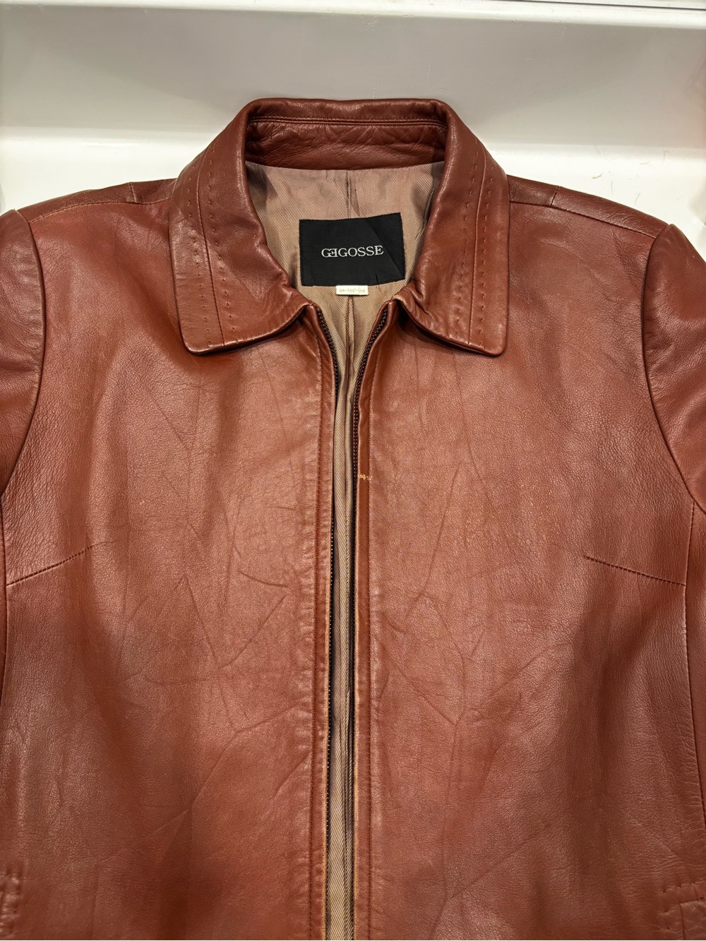 Thrifted Tan/Reddish Blazer Size Medium